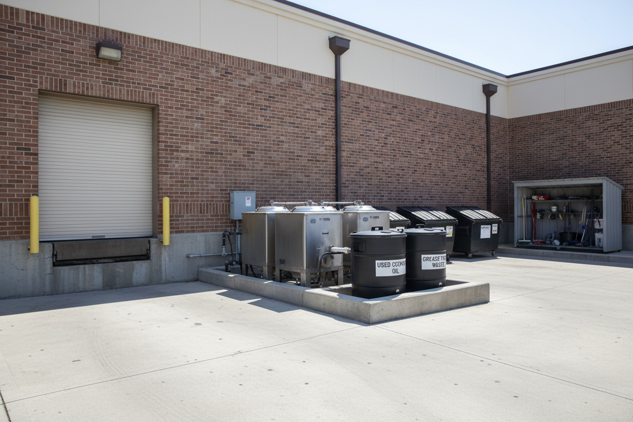 Why Every Commercial Kitchen Needs a Proper Grease Container Setup